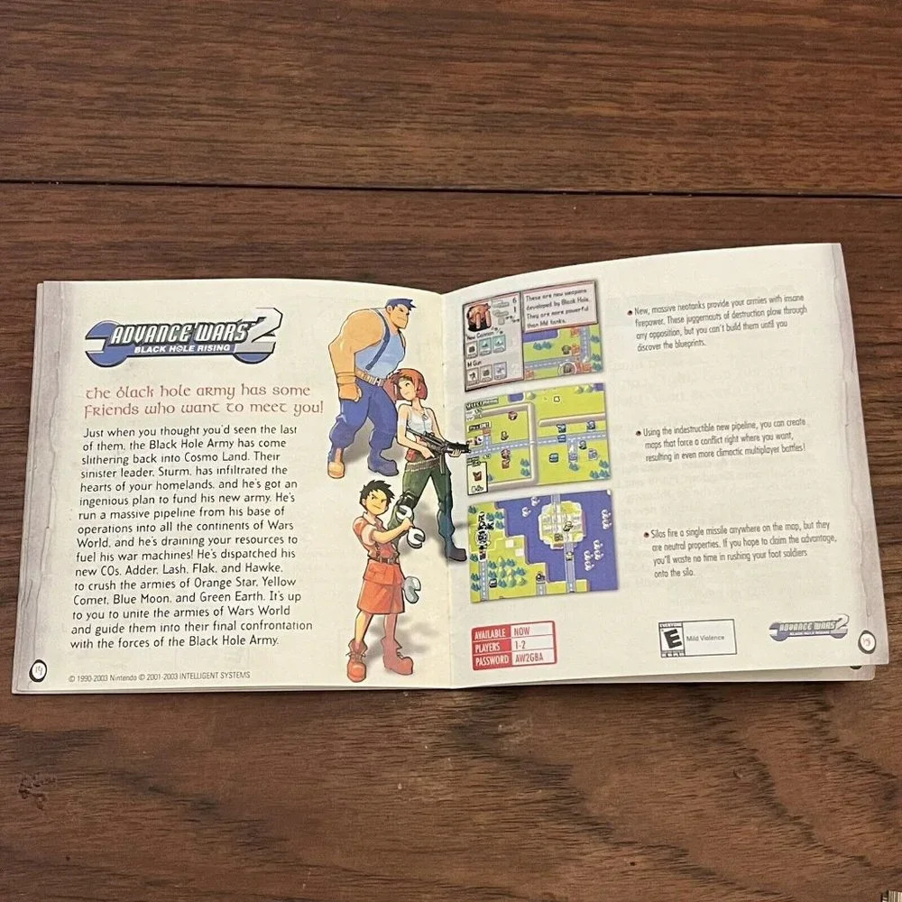 Fire Emblem 2003 Insert Booklet Only Your Journey Is Just Beginning Nintendo
